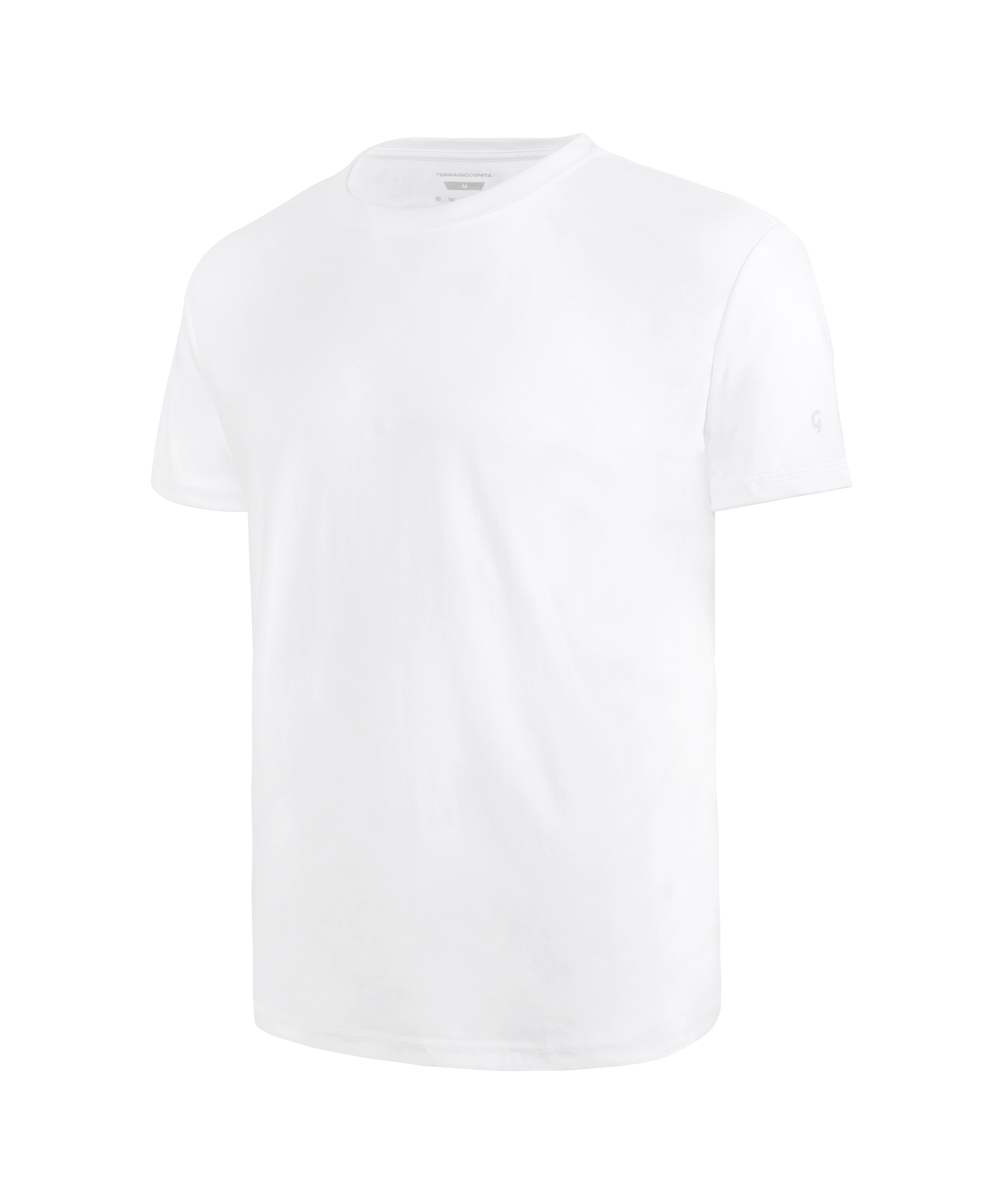 【第二件0元】TERRAINCOGNITA丝光液氨纯棉短袖T恤男合身百搭