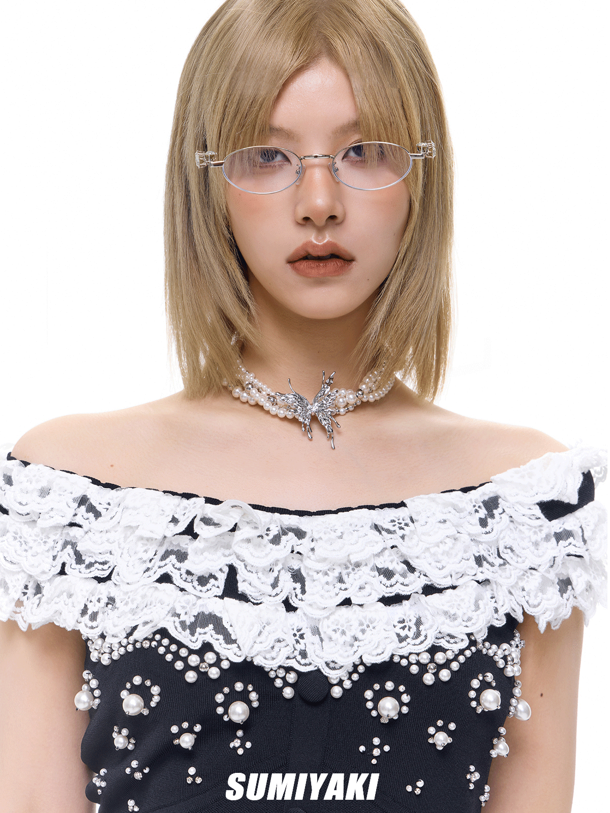 接住招财的蝴蝶玄学 ! SUMIYAKI 生化蝴蝶项链