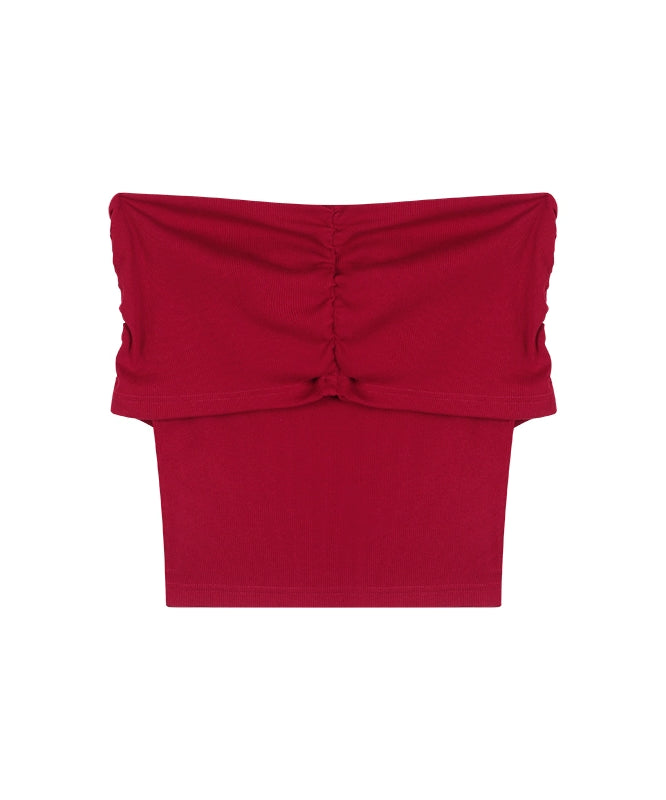 野生zerocircle辣妹高级感套装裙女夏季修身一字肩上衣包臀长裙子