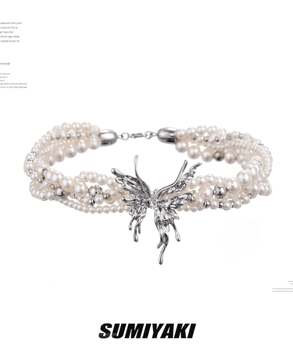 接住招财的蝴蝶玄学 ! SUMIYAKI 生化蝴蝶项链