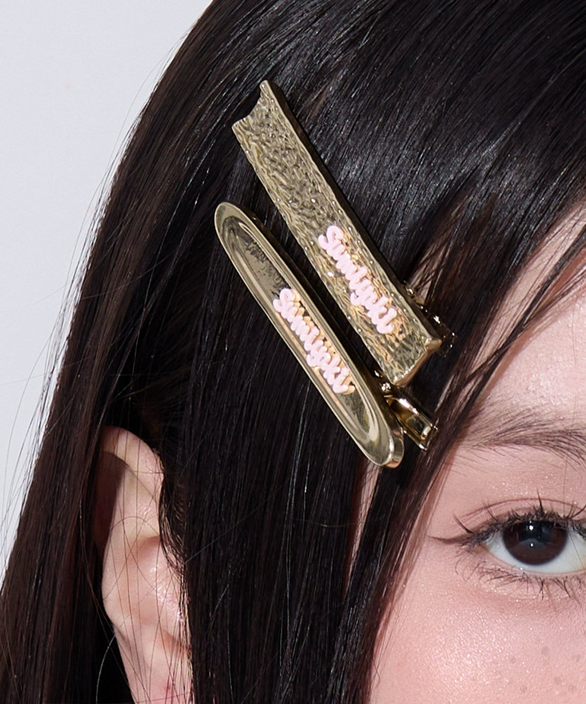 【买3免1】SUMIYAKI 明星韩式ins高级感侧边夹金属刘海夹头饰发饰