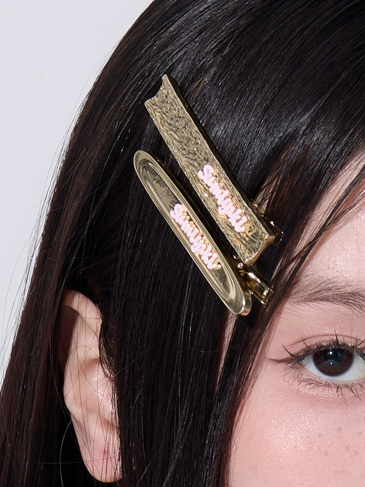 【买3免1】SUMIYAKI 明星韩式ins高级感侧边夹金属刘海夹头饰发饰