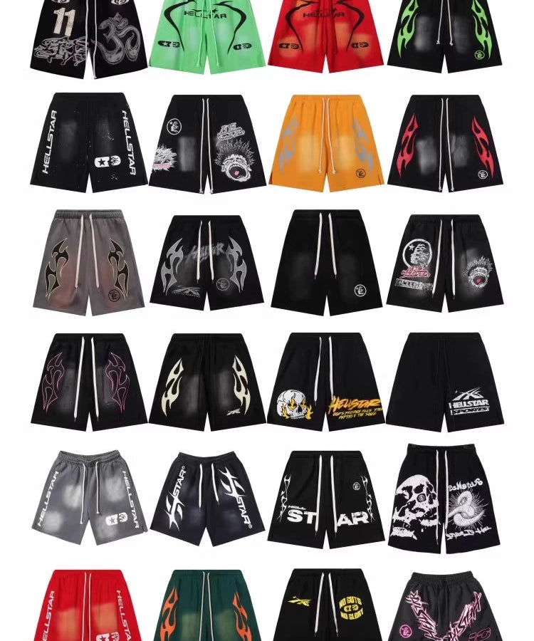 Hell Star Studios Shorts – Multiple Designs & Colors