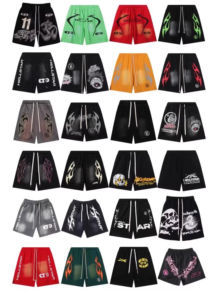 Hell Star Studios Shorts – Multiple Designs & Colors