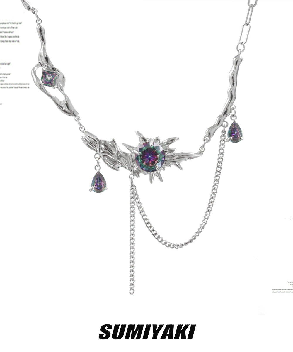 颜色巨美！SUMIYAKI 全新神庙系列项链 项链轻奢小众新款锁骨链女