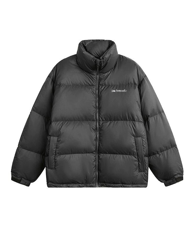 ICH MODE 美式复古90白鸭绒轻薄羽绒服女冬季2025新款宽松面包服