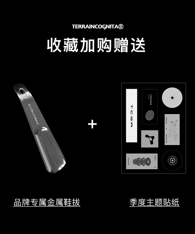 压纹拼接反光D扣通勤德比鞋增高休闲头层牛皮TERRAINCOGNITA