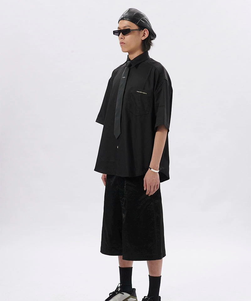 郑润泽同款高质感定织懒人拉链领带百搭休闲男女TERRAINCOGNITA