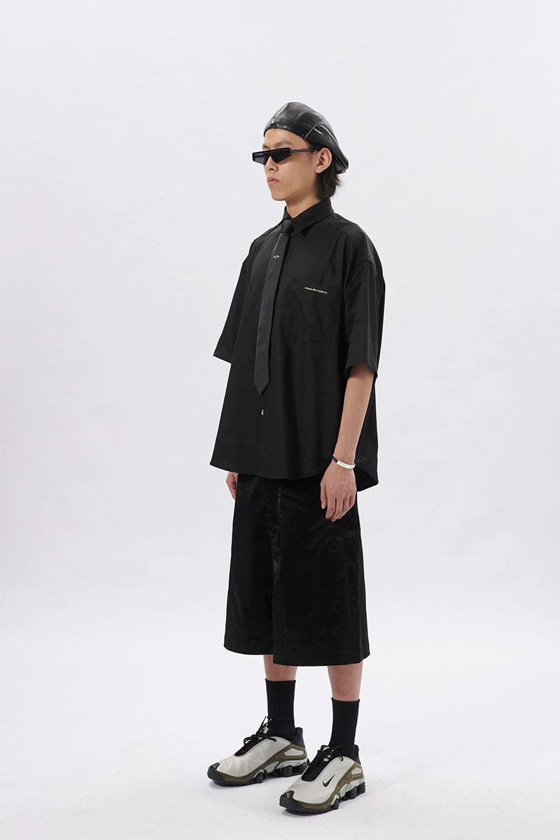 郑润泽同款高质感定织懒人拉链领带百搭休闲男女TERRAINCOGNITA