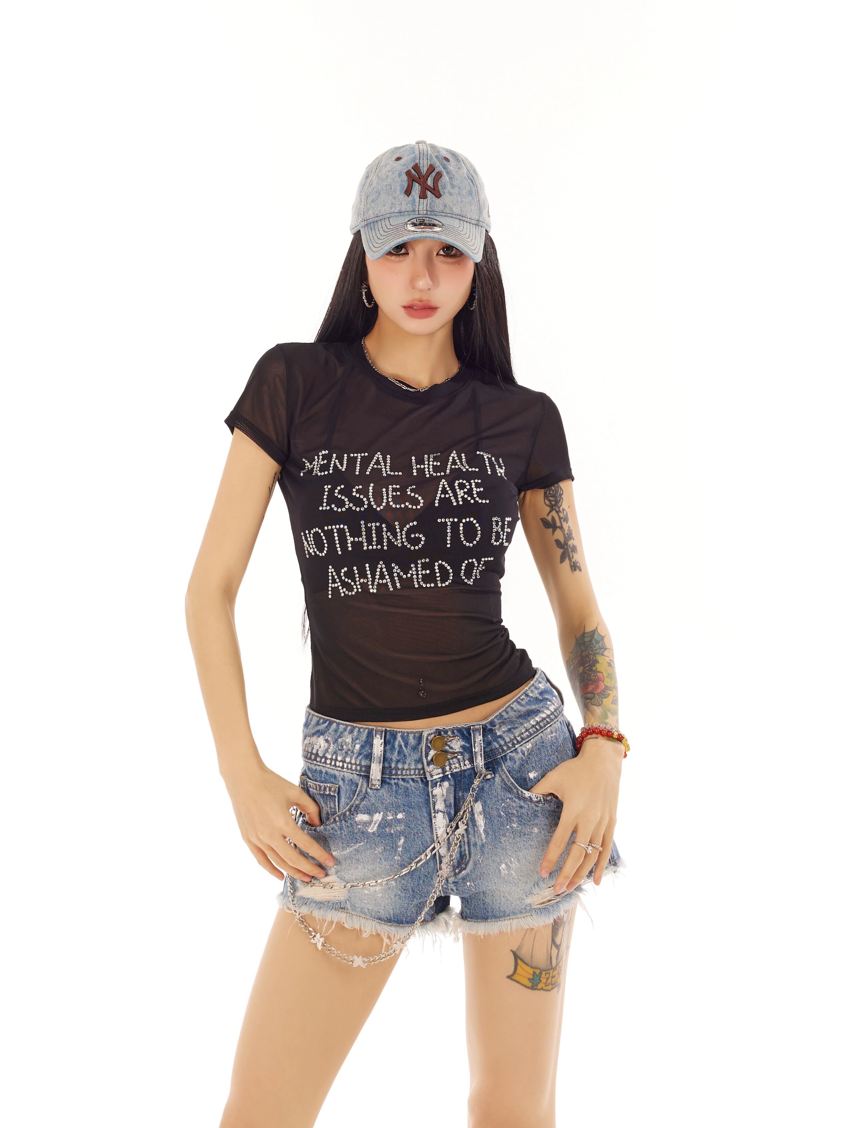 野生zerocircle浅蓝色低腰水洗牛仔短裤女春夏季辣妹修身显瘦裤子