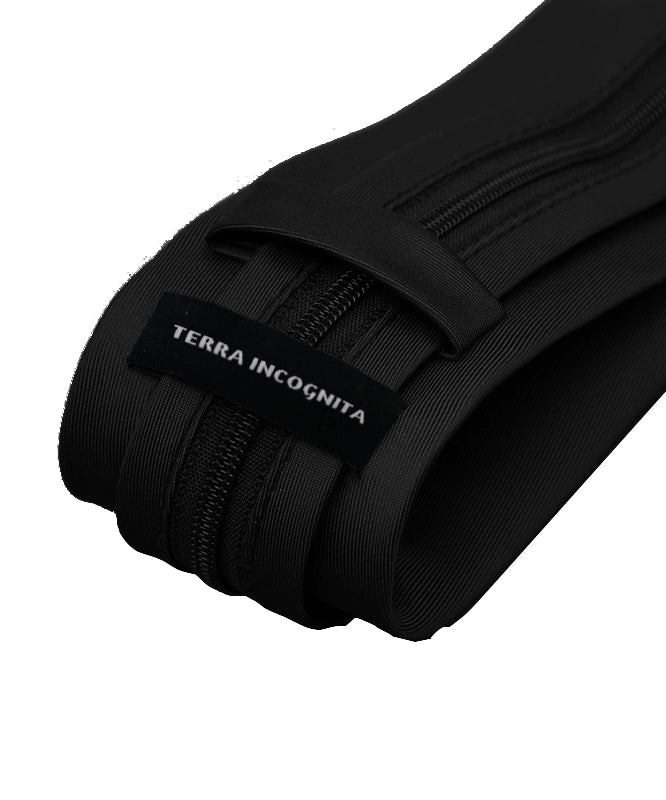 郑润泽同款高质感定织懒人拉链领带百搭休闲男女TERRAINCOGNITA