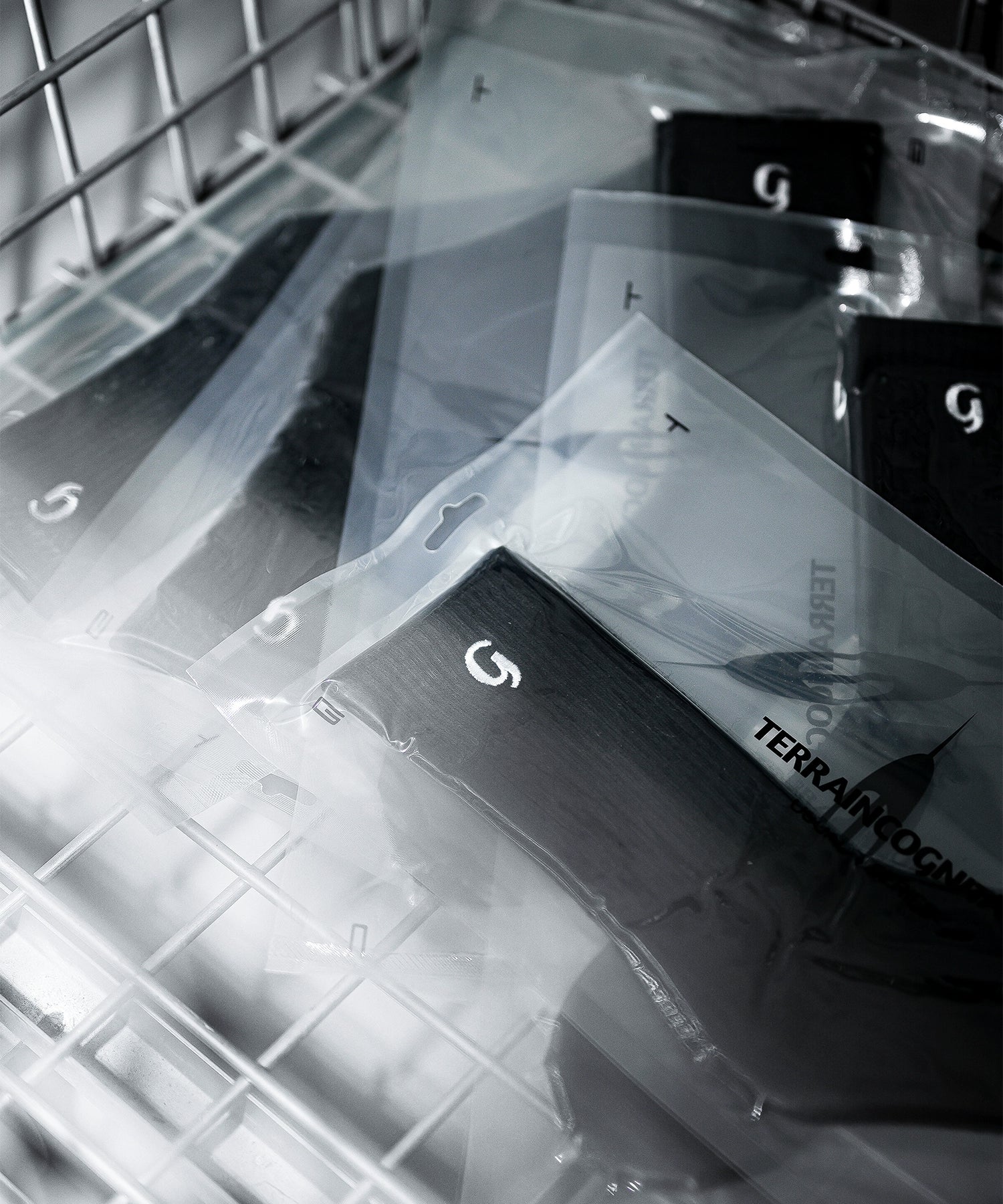 G刺绣144针刺绣精梳棉抗菌防臭毛巾底长袜子男女TERRAINCOGNITA