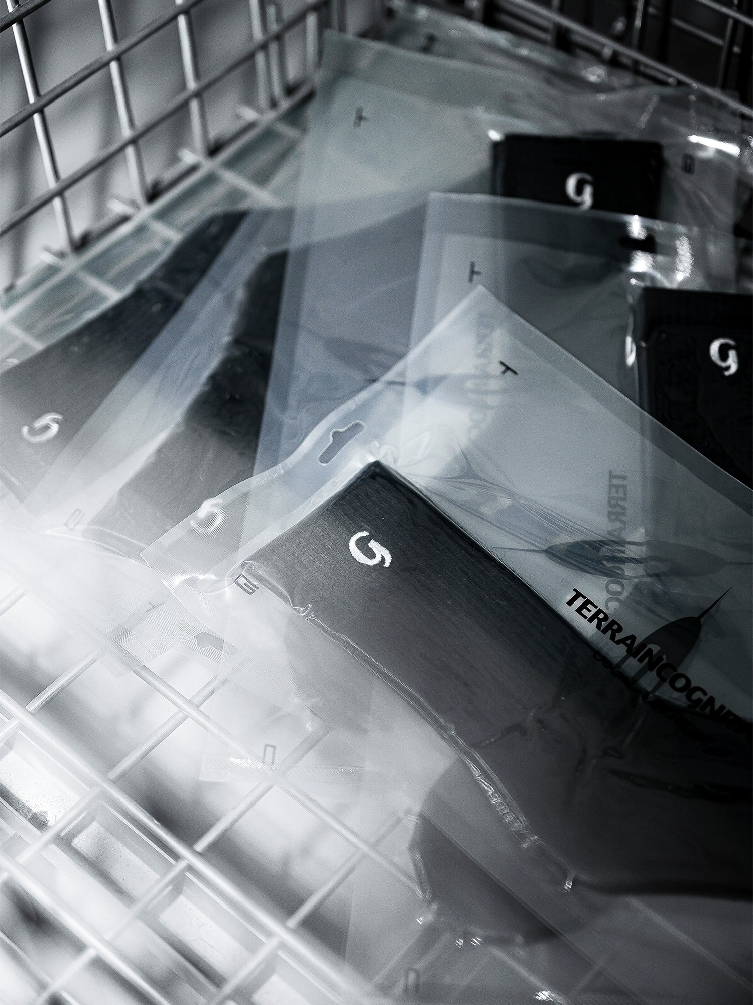 G刺绣144针刺绣精梳棉抗菌防臭毛巾底长袜子男女TERRAINCOGNITA