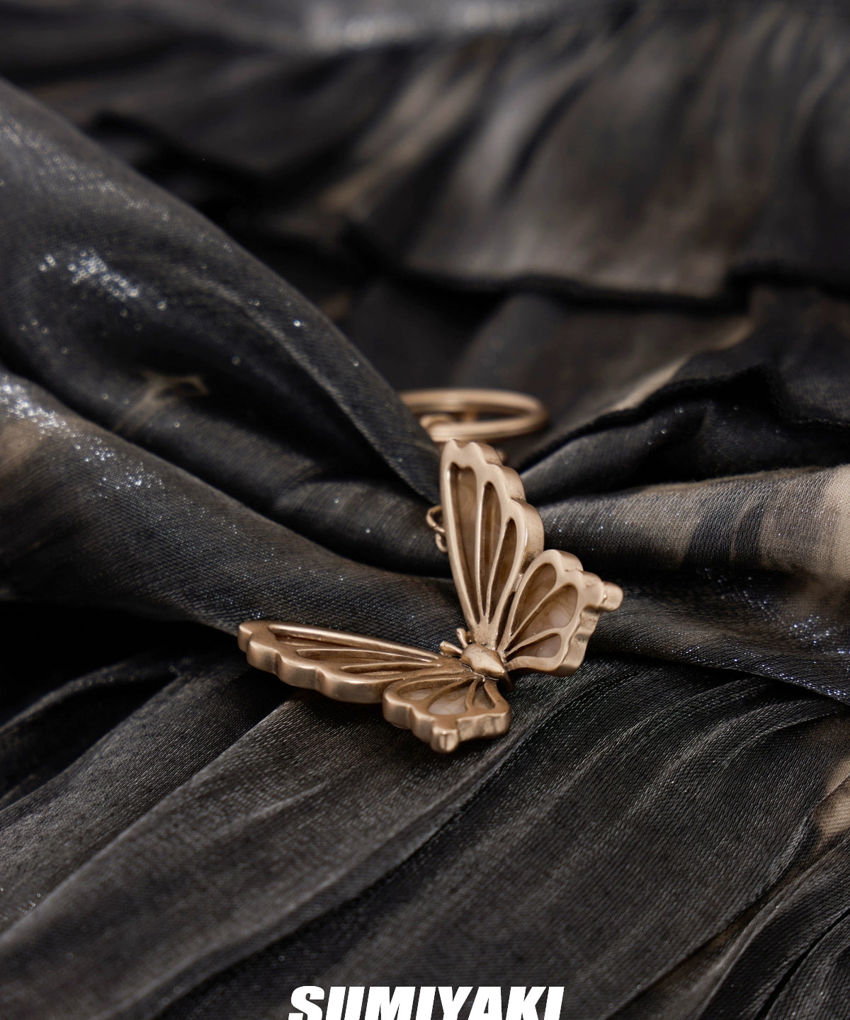 直接封神的破茧蝴蝶钥匙扣！SUMIYAKI 包包挂件小众设计钥匙扣