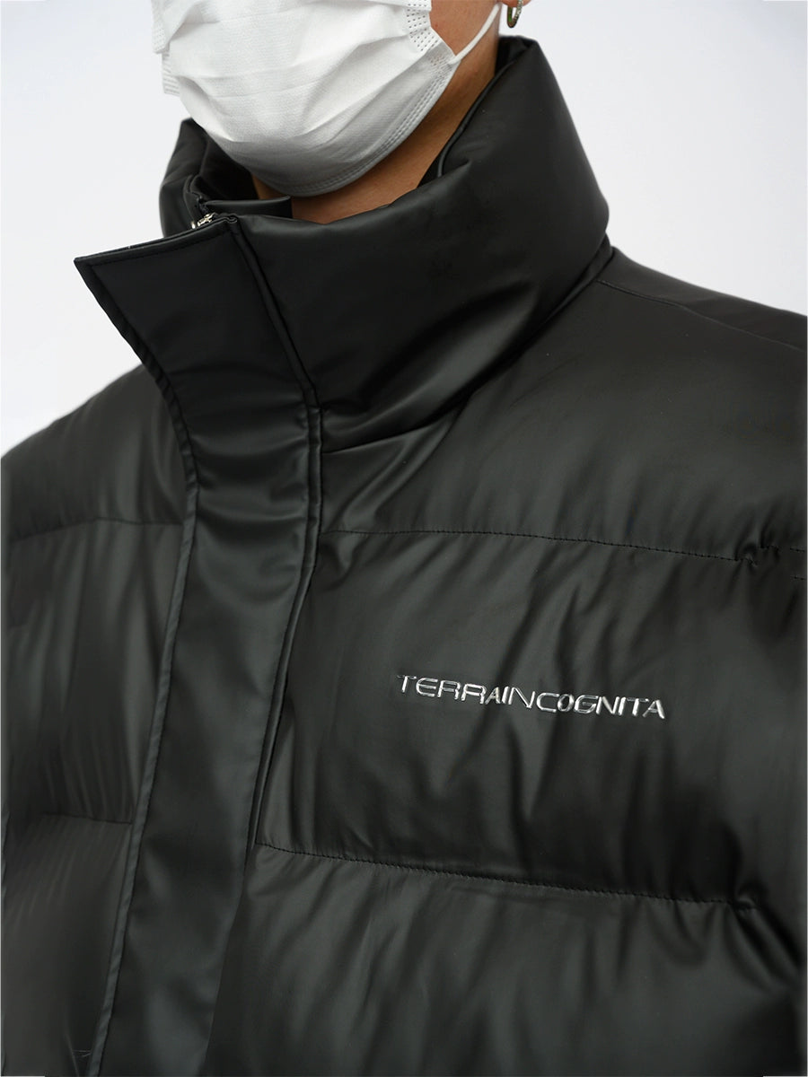 潮WOO专属TERRAINCOGNITA宽松保暖百搭休闲棉服涂层面料冬季外套