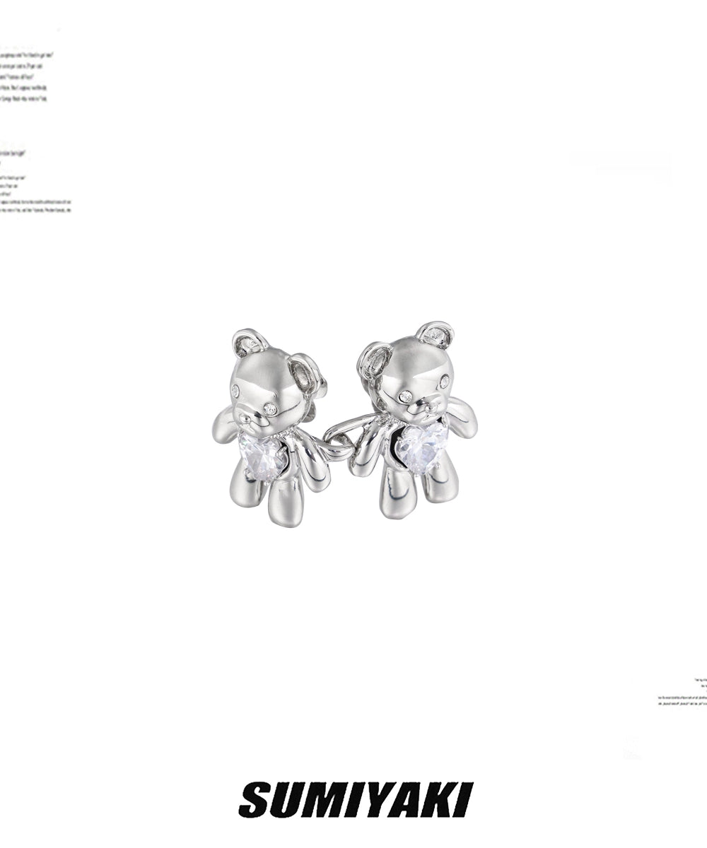 梨形身材福音! SUMIYAKI 小熊收腰扣固定神器胸针 丢掉传统皮带！