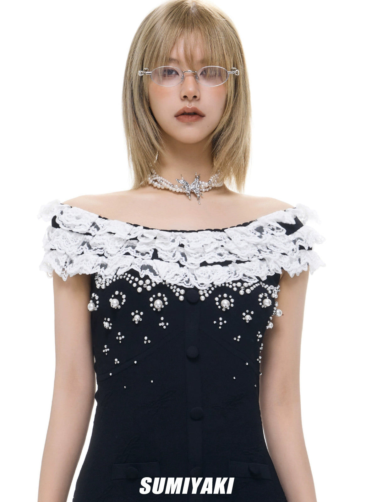 接住招财的蝴蝶玄学 ! SUMIYAKI 生化蝴蝶项链