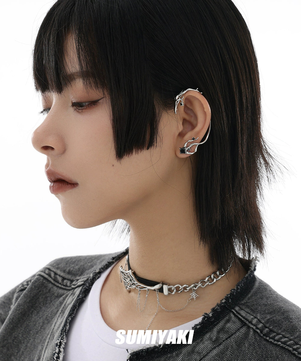 【蛛丝之舞 一场视觉盛宴】SUMIYAKI原创升级版 禁忌系列蛛丝耳钉