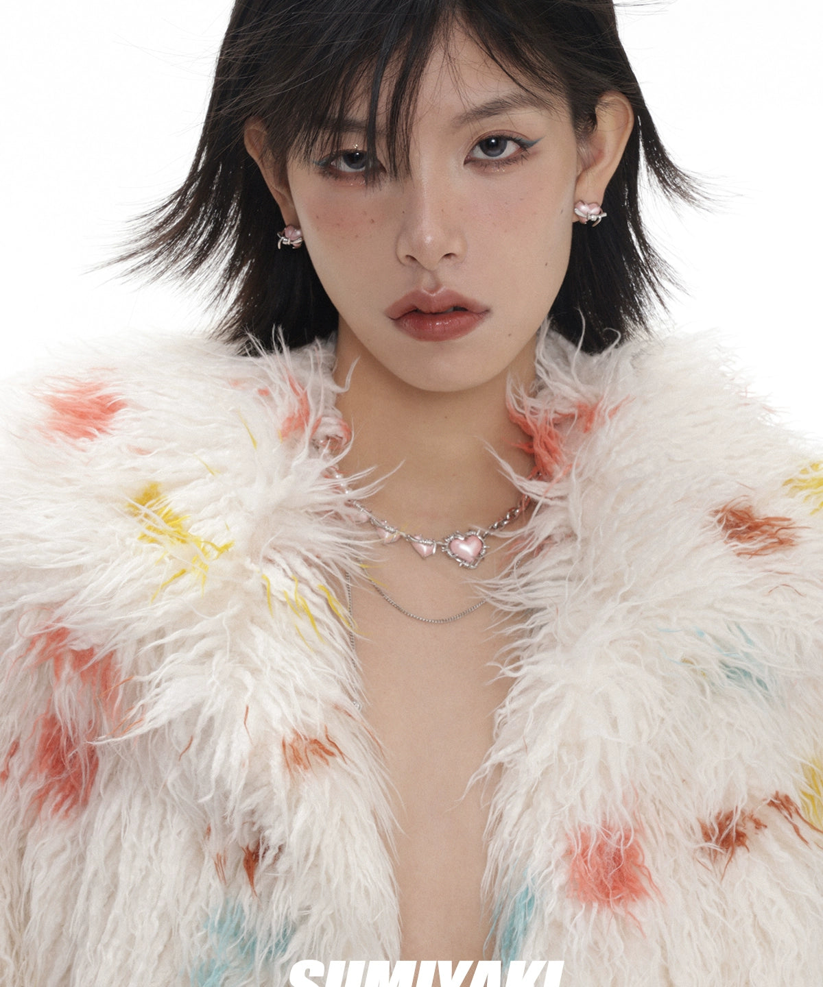 气球耳环！SUMIYAKI原创告白气球系列耳环女立体气球爱心粉色耳饰