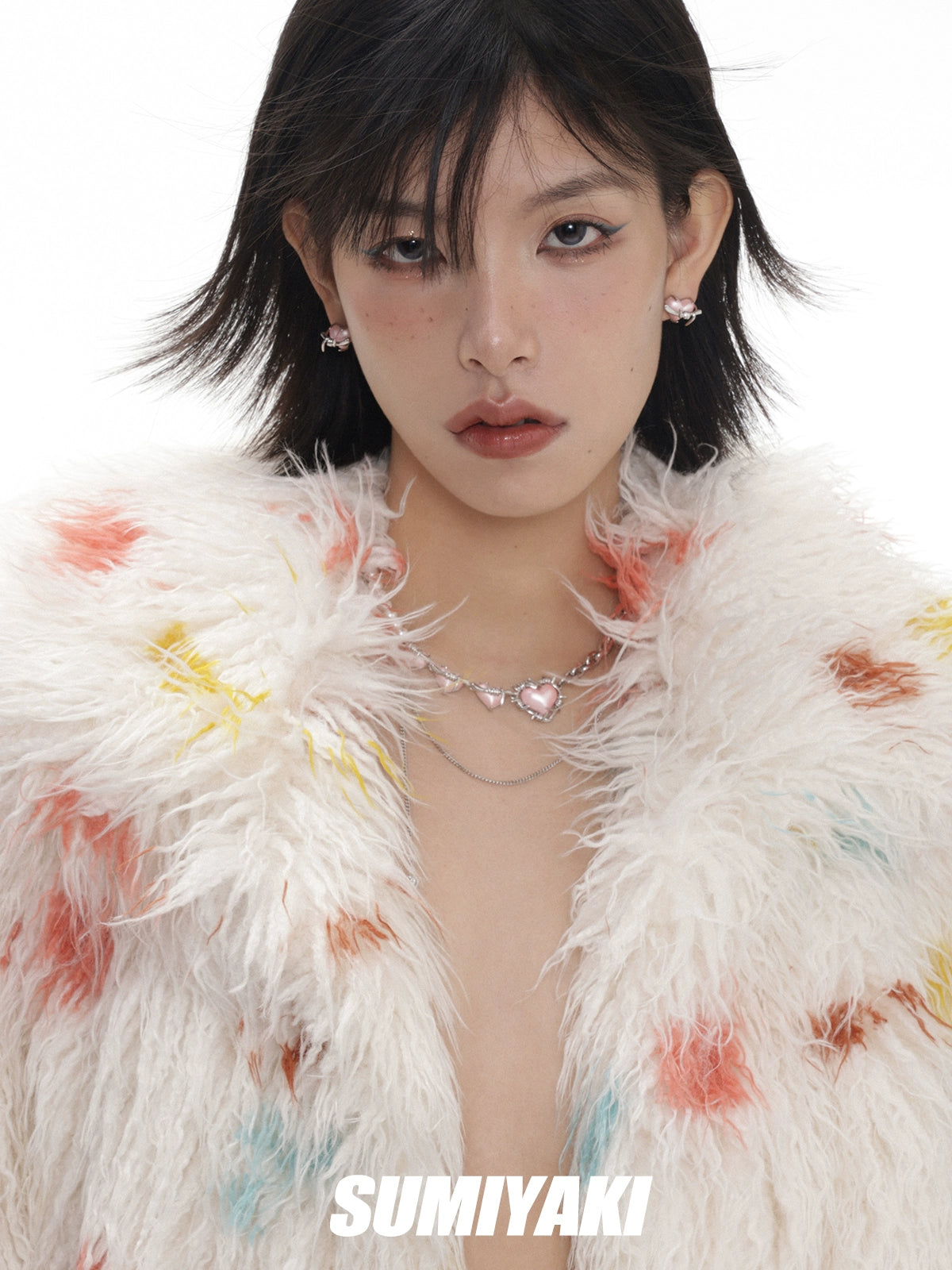 气球耳环！SUMIYAKI原创告白气球系列耳环女立体气球爱心粉色耳饰