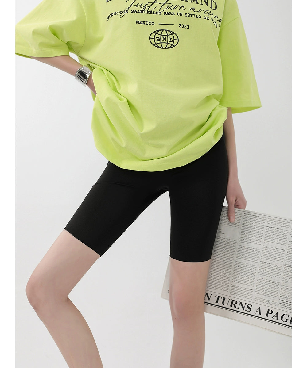 ICH MODE 外穿修身鲨鱼裤夏季提臀显瘦防走光收腹瑜伽骑行短裤女