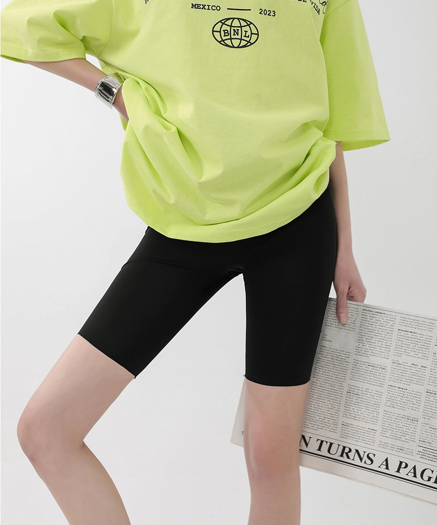 ICH MODE 外穿修身鲨鱼裤夏季提臀显瘦防走光收腹瑜伽骑行短裤女