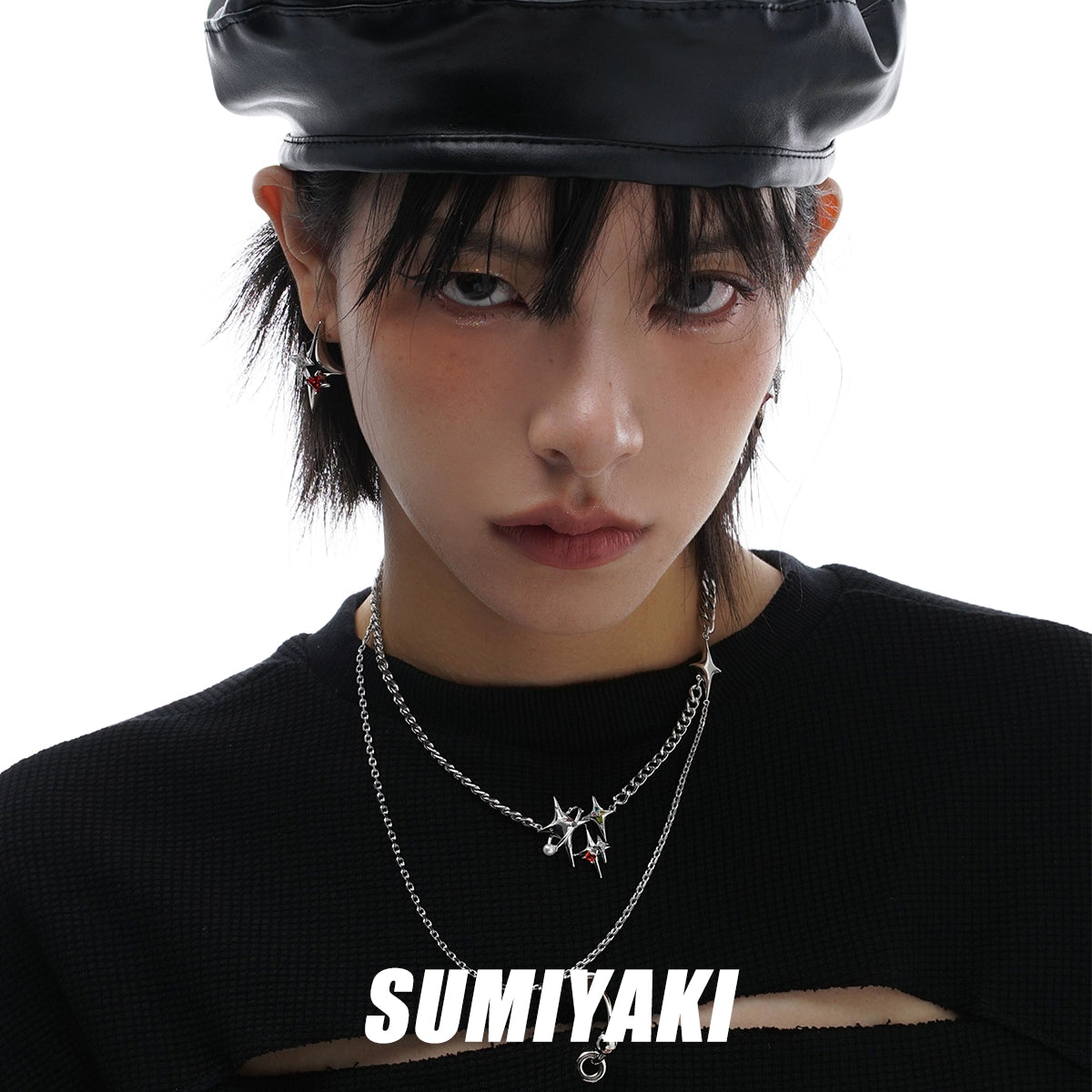 捂紧钱包再进！SUMIYAKI原创星体耳环新款星芒耳夹设计感甜酷耳饰