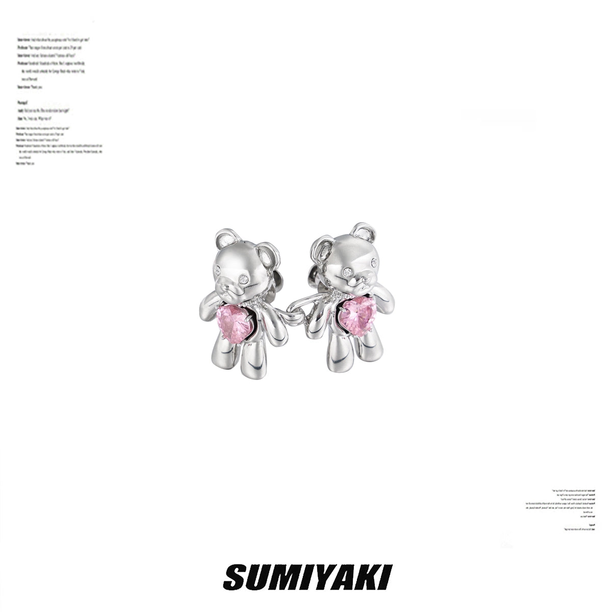 梨形身材福音! SUMIYAKI 小熊收腰扣固定神器胸针 丢掉传统皮带！