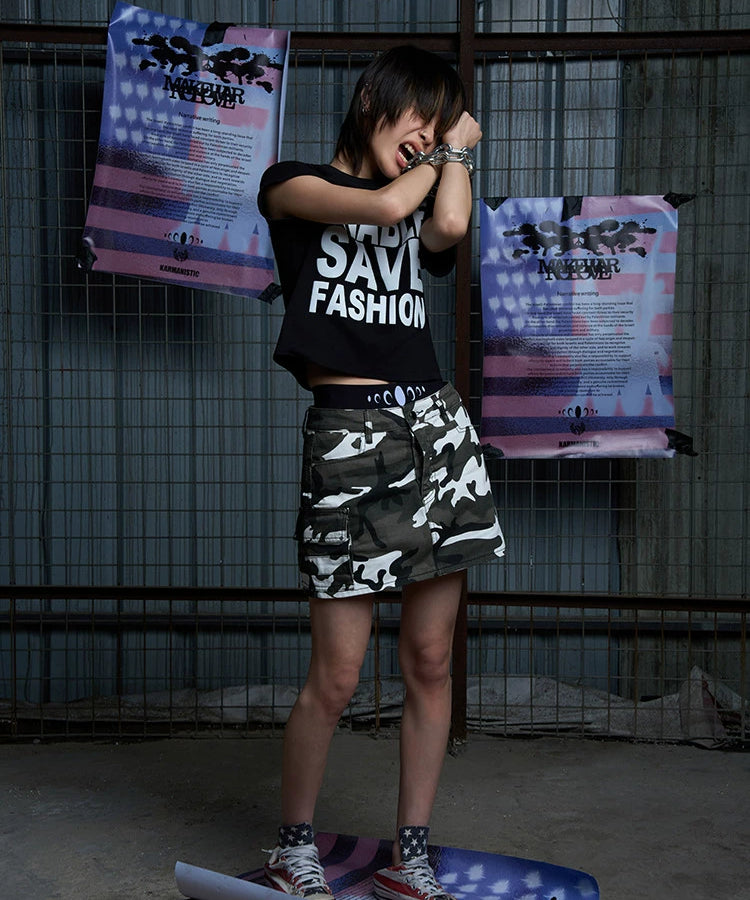 美式辣妹短款正肩短袖T恤女夏季修身显瘦露脐休闲上衣