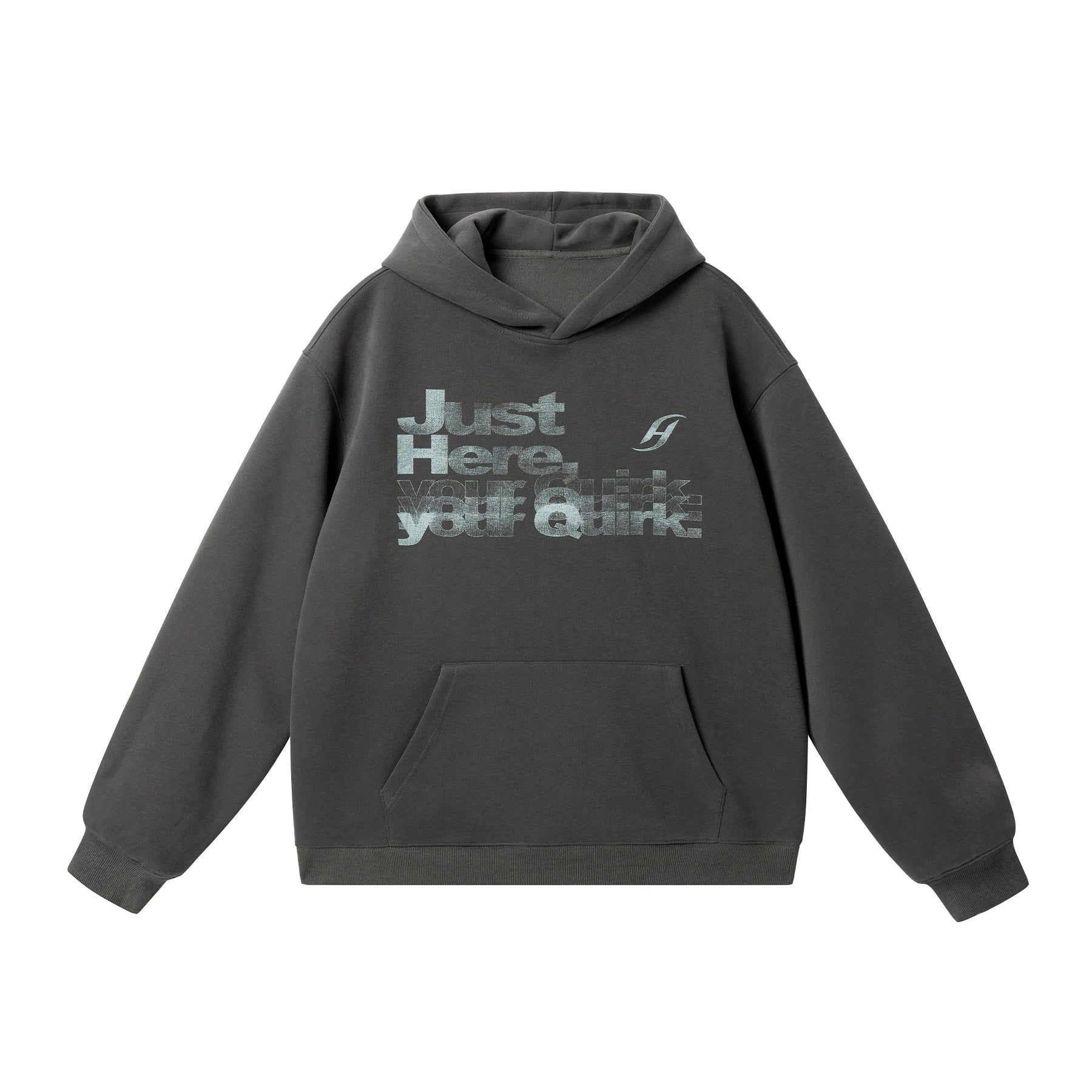 【就在这里，你的怪癖】JHYQ印花创意连帽卫衣男宽松情侣帽衫外套