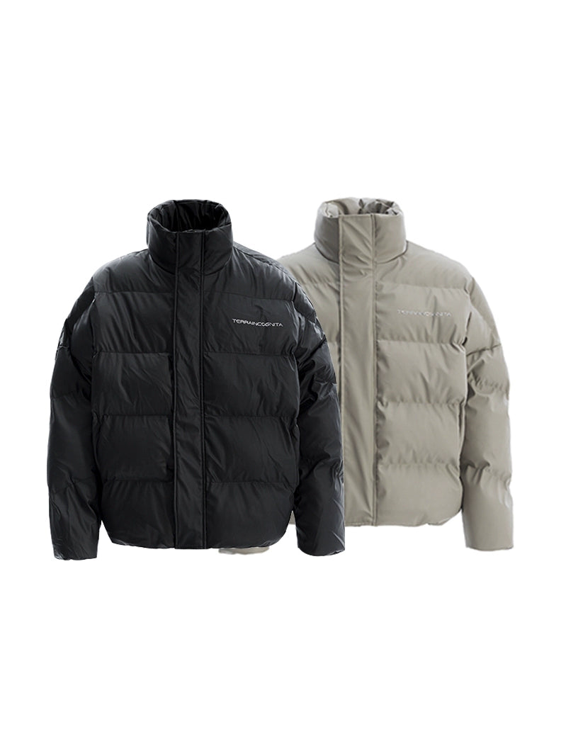 潮WOO专属TERRAINCOGNITA宽松保暖百搭休闲棉服涂层面料冬季外套