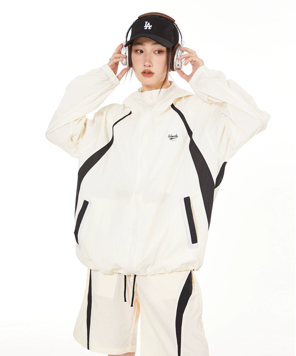 ICH MODE 美式upf50+防晒衣外套女夏季宽松流行轻薄户外运动上衣