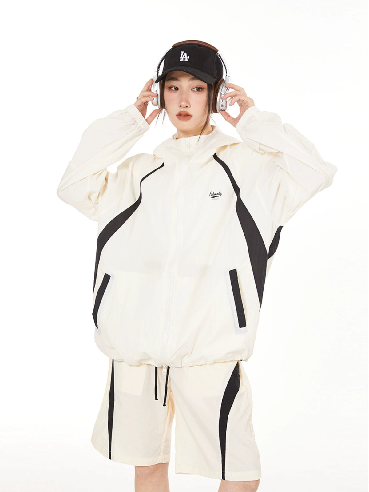 ICH MODE 美式upf50+防晒衣外套女夏季宽松流行轻薄户外运动上衣