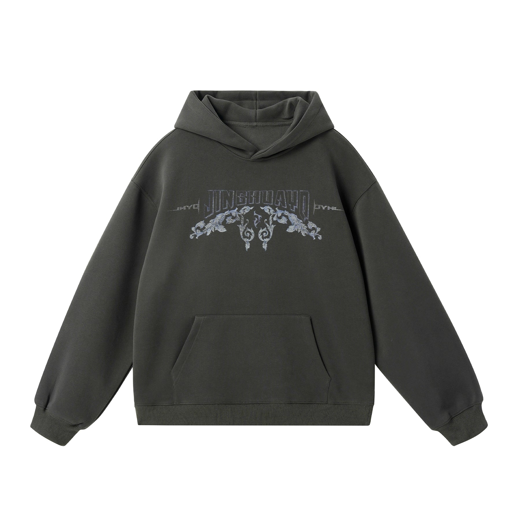 青花瓷丨JHYQ秋季新款400G重磅连帽卫衣男休闲百搭套头情侣帽衫