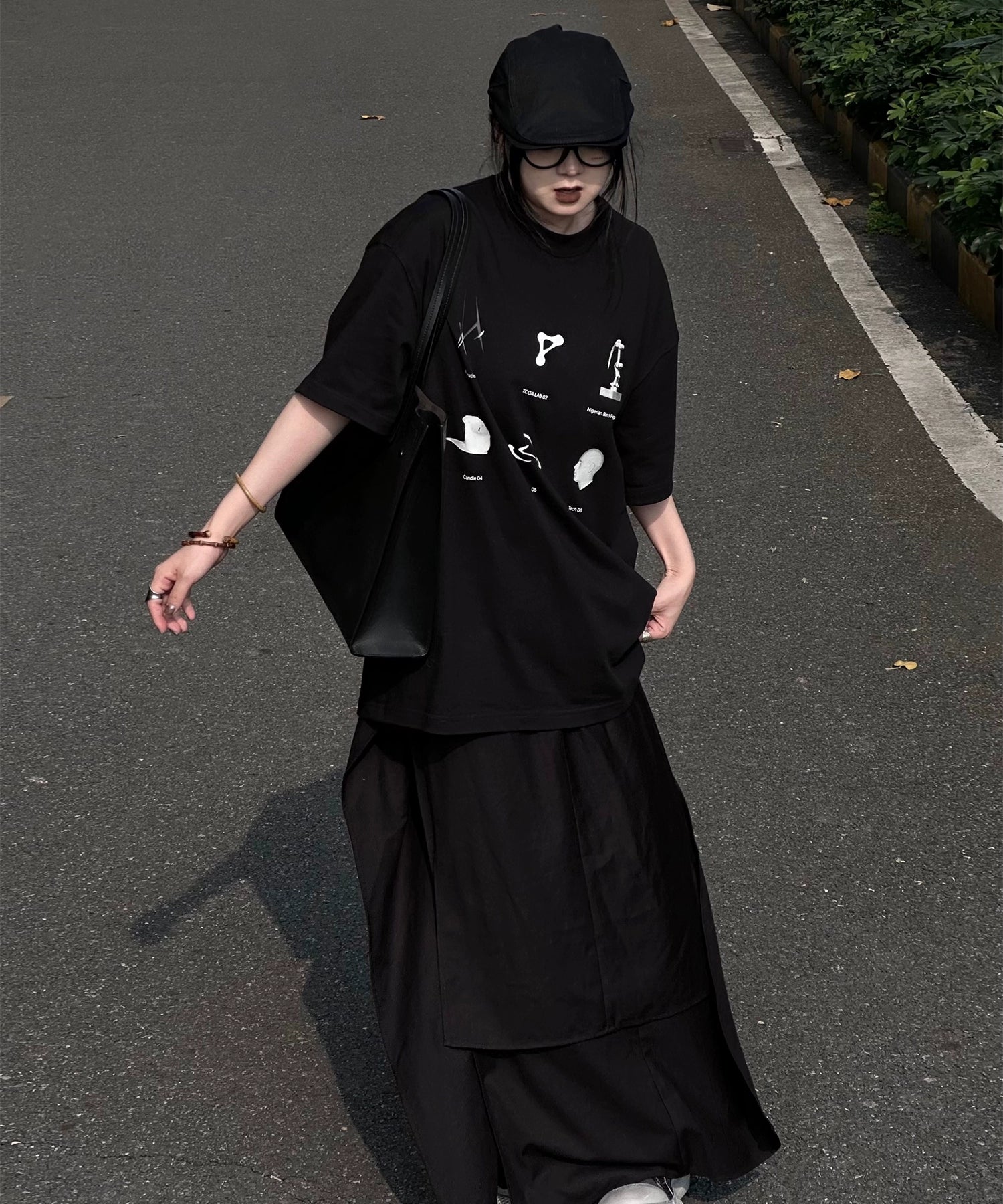 模型主题印花短袖男女休闲宽松百搭T恤TERRAINCOGNITA