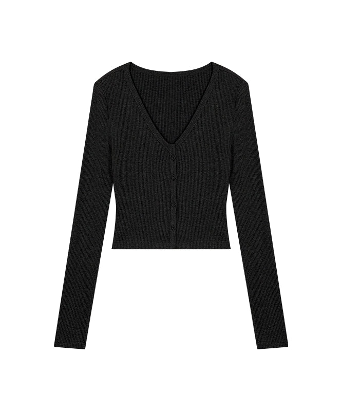 野生zero针织开衫三件套装女春夏季灰色抹胸辣妹上衣修身微喇裤子