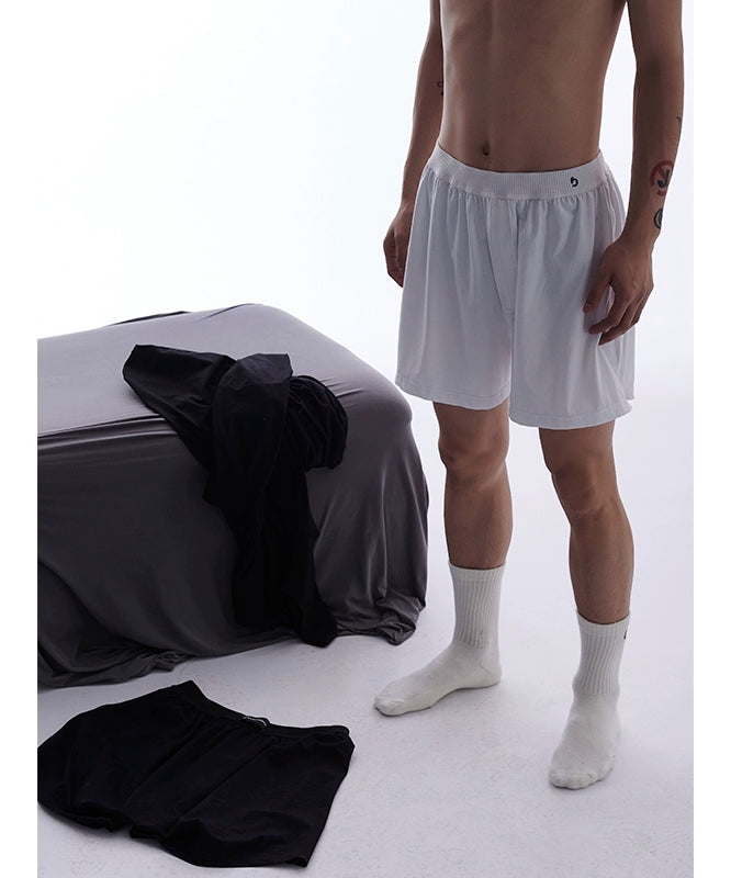 刺绣Sagging风凹造型短裤内搭舒适家居裤男女同款TERRAINCOGNITA