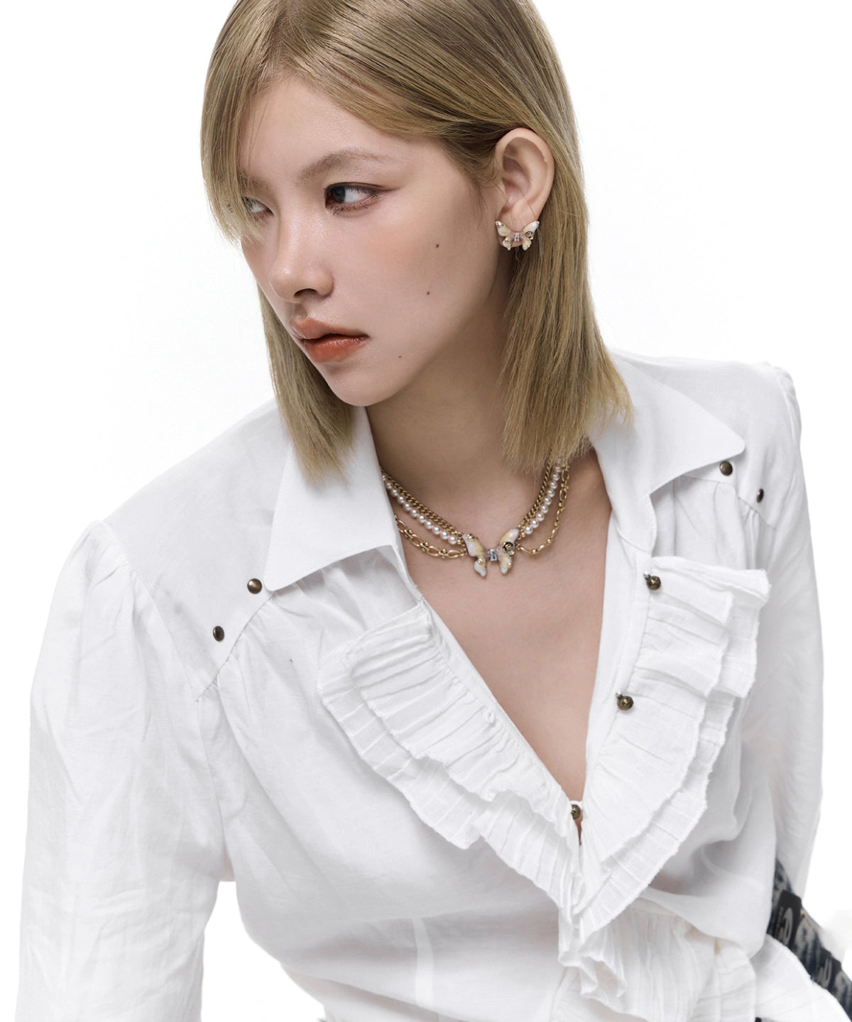 接住招财的蝴蝶玄学! SUMIYAKI 春夏蝴蝶渐变耳环s925银针耳饰