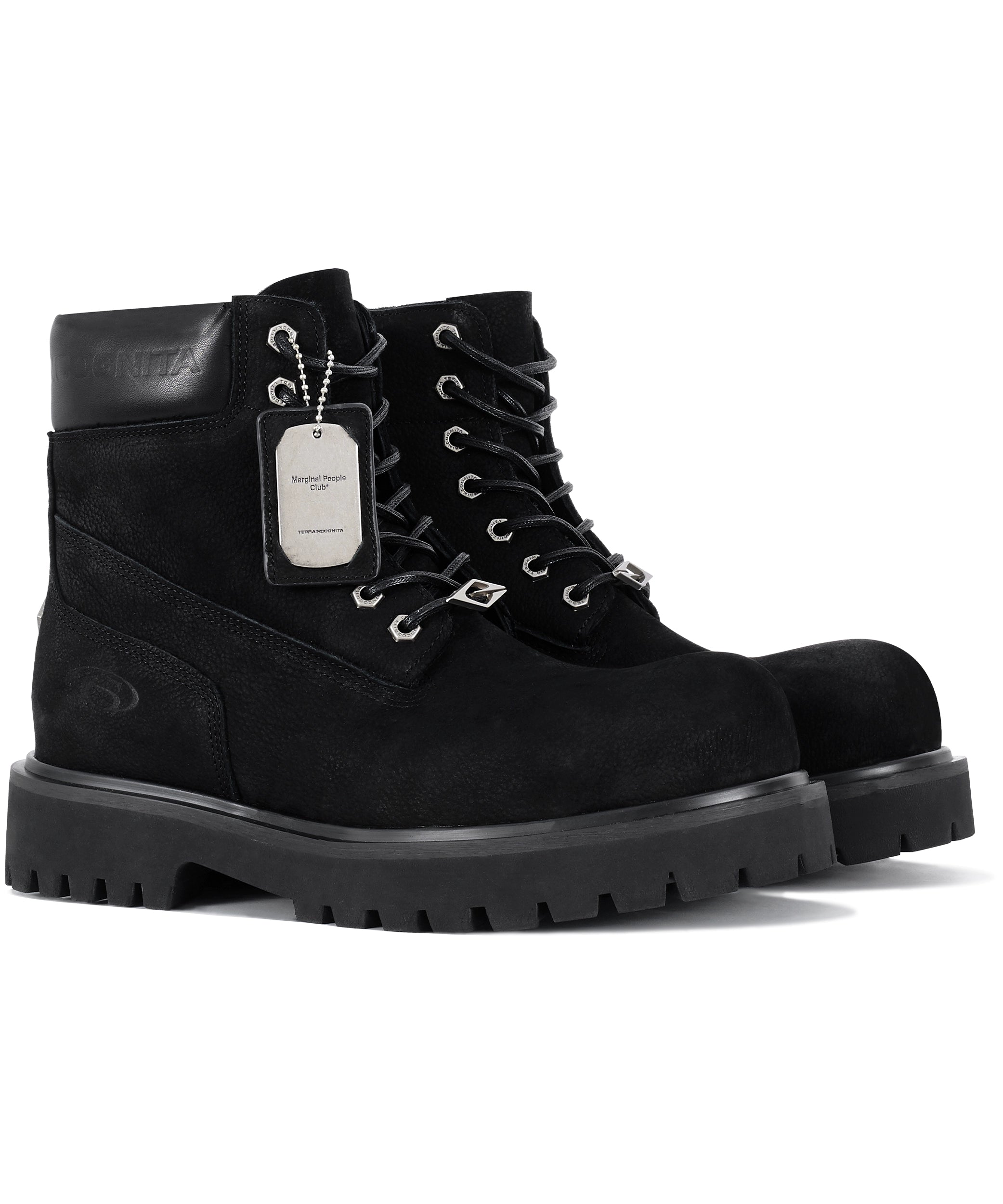 明星同款牛皮特质香厚底大黄靴马丁靴户外百搭秋冬TERRAINCOGNITA