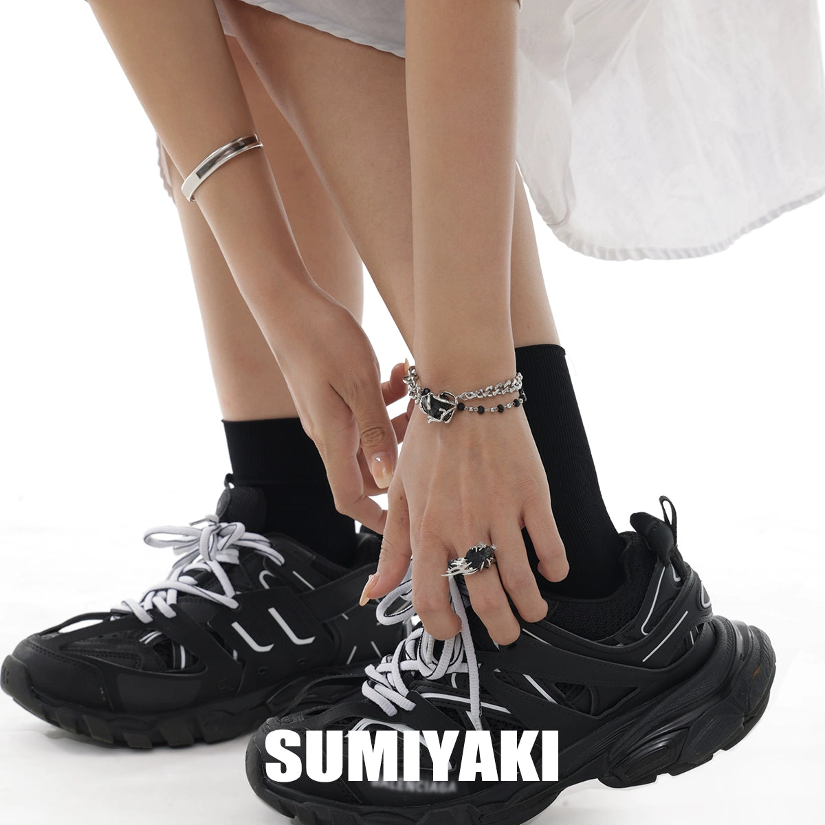 有被酷到！SUMIYAKI 原创冰源狩猎系列手链 可调节