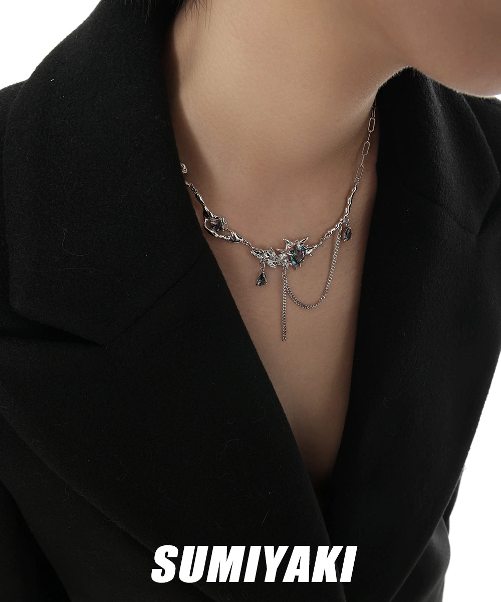 颜色巨美！SUMIYAKI 全新神庙系列项链 项链轻奢小众新款锁骨链女