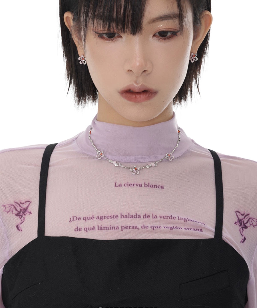 蹲好了！SUMIYAKI 送你一朵小红花 原创气质百搭个性小众项链女