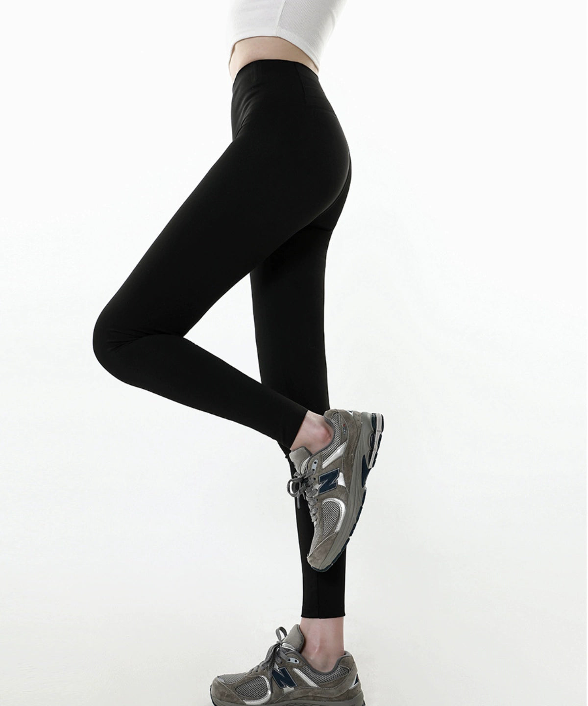 ICH MODE 提臀修身显瘦打底裤收腹外穿弹力骑行长裤瑜伽鲨鱼裤女