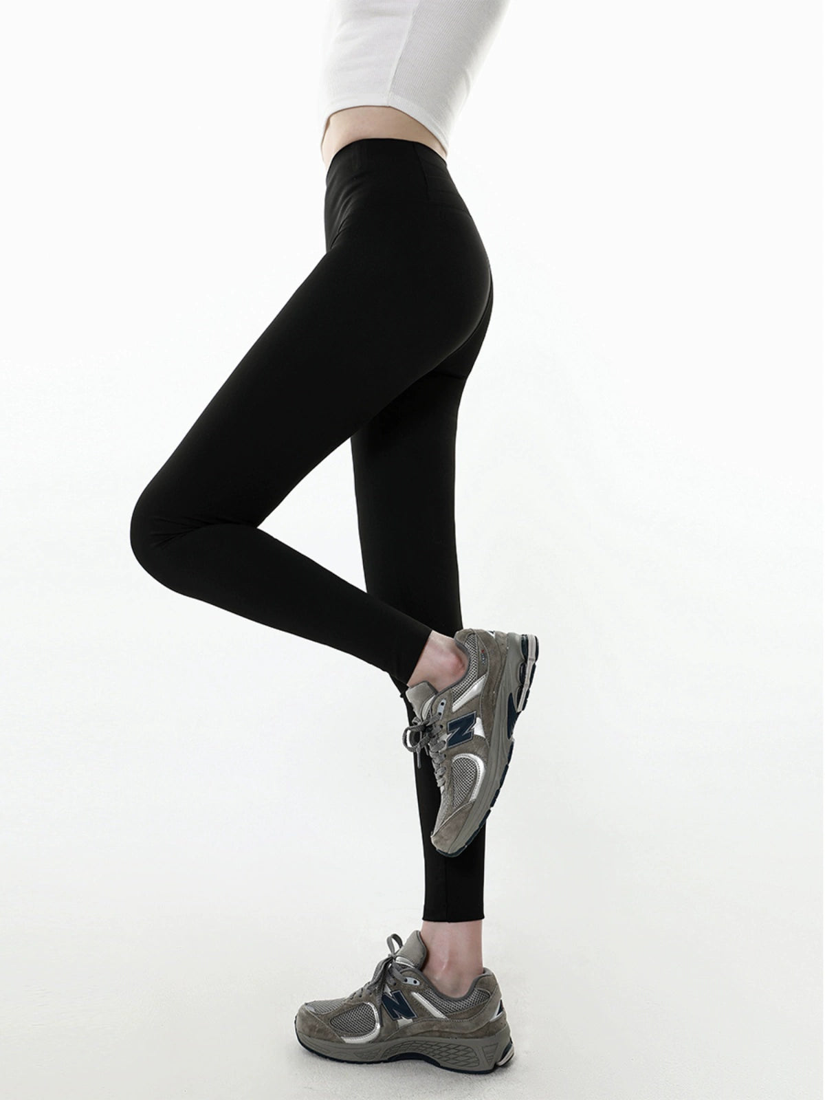 ICH MODE 提臀修身显瘦打底裤收腹外穿弹力骑行长裤瑜伽鲨鱼裤女